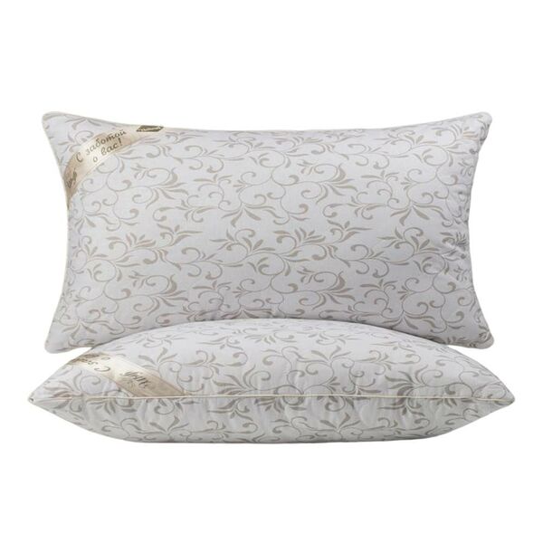 Подушка Эльф Кашемир, 50х70 см, синтетический пух, чехол поплин