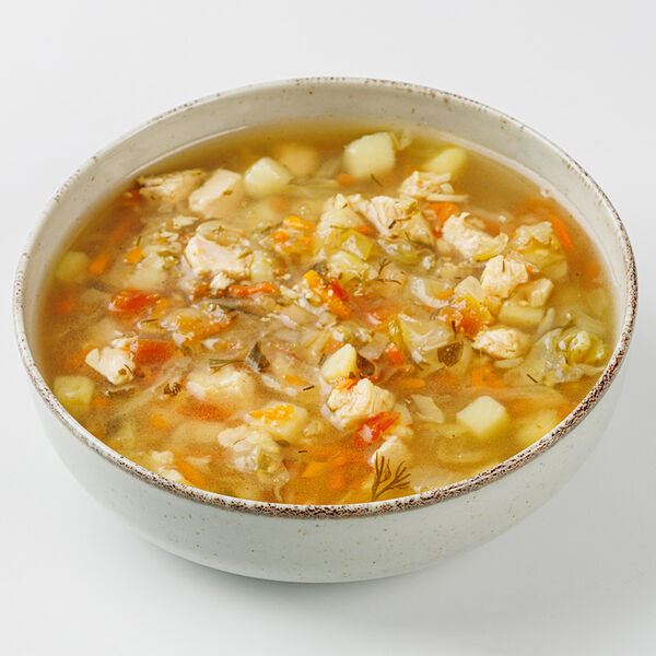 Щи из свежей капусты с курицей 560 мл