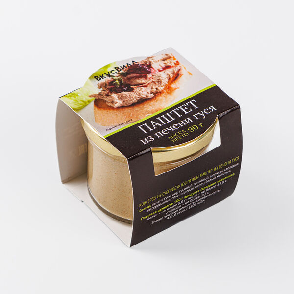 Паштет из печени гуся