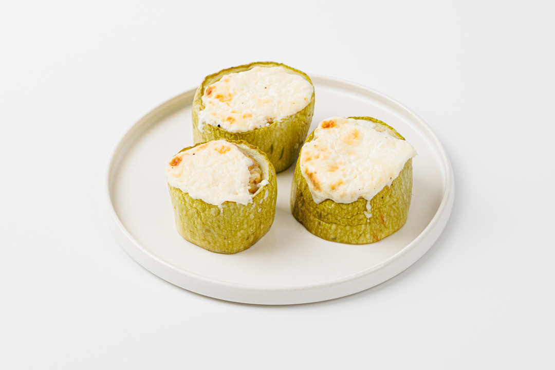 

Кабачки фаршированные ВкусВилл мясом и рисом 175 г
