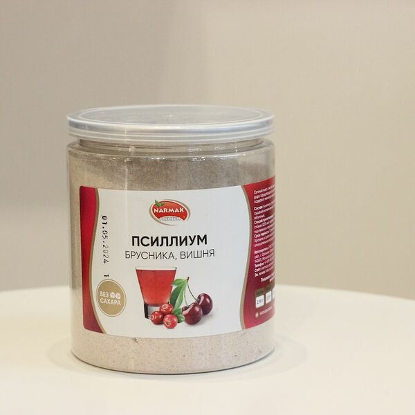 Псиллиум-кисель брусника и вишня