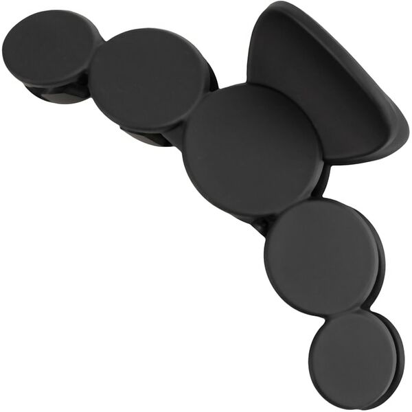 Заколка краб Kosmo shtuchki Круги черный