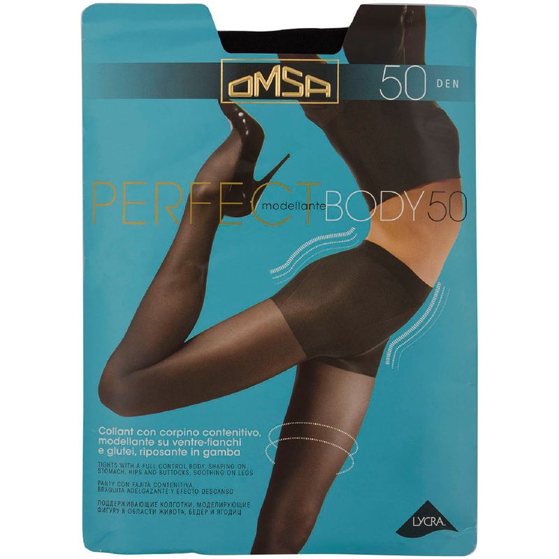 

Колготки Omsa Perfect Body 50 Nero Черные, Размер 5
