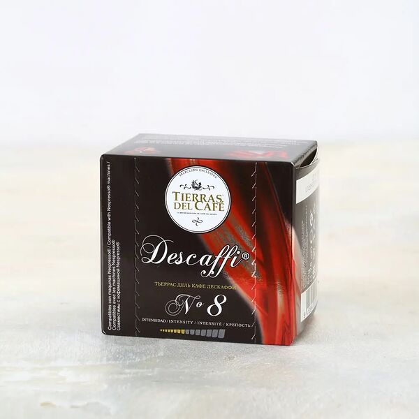 Кофе в капсулах Tierras Del Cafe Дескаффи Испания
