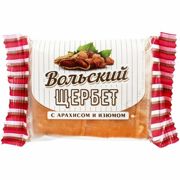 Щербет Вольский с арахисом и изюмом 200 г
