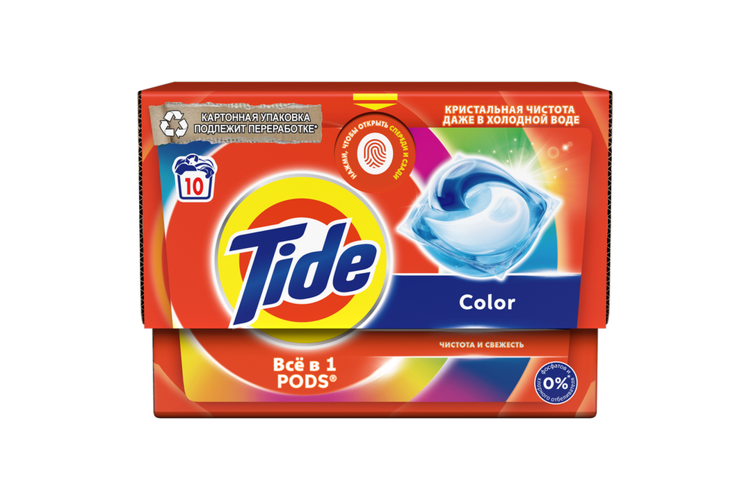 

Капсулы для стирки Tide Color 22.8 г х 10 шт.