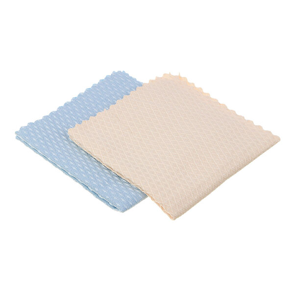 Набор салфеток из микрофибры Vetta для стекол и зеркал 2шт, 30х30 см, 230г/м2