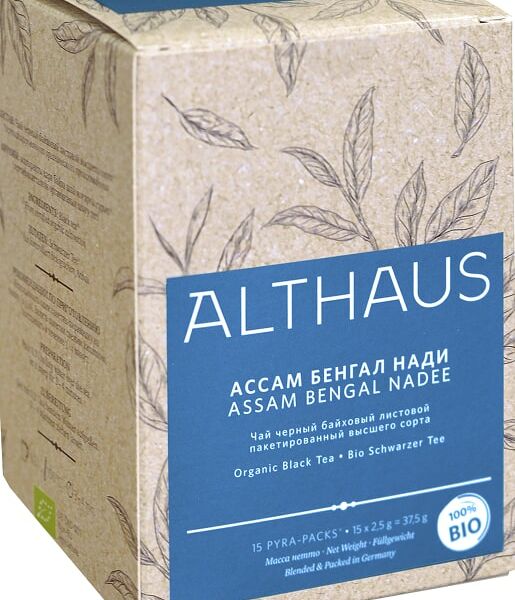 Чай черный Althaus Ассам Бенгал Нади 15*2.5г