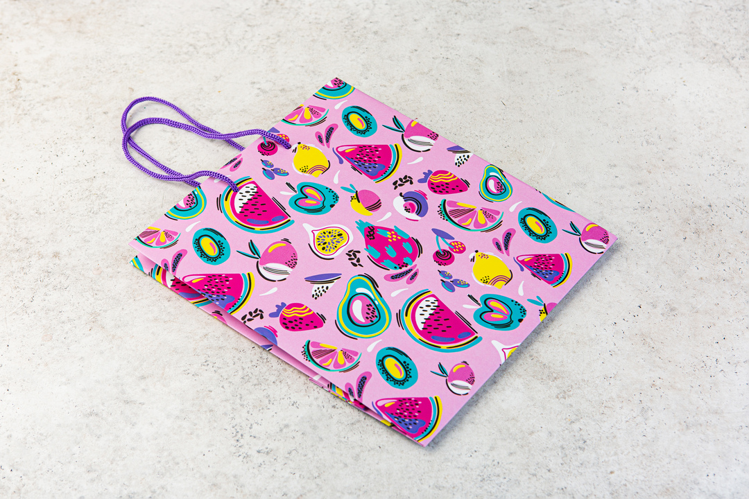 

Пакет бумажный (220х250х90 мм.), в ассортименте_РП