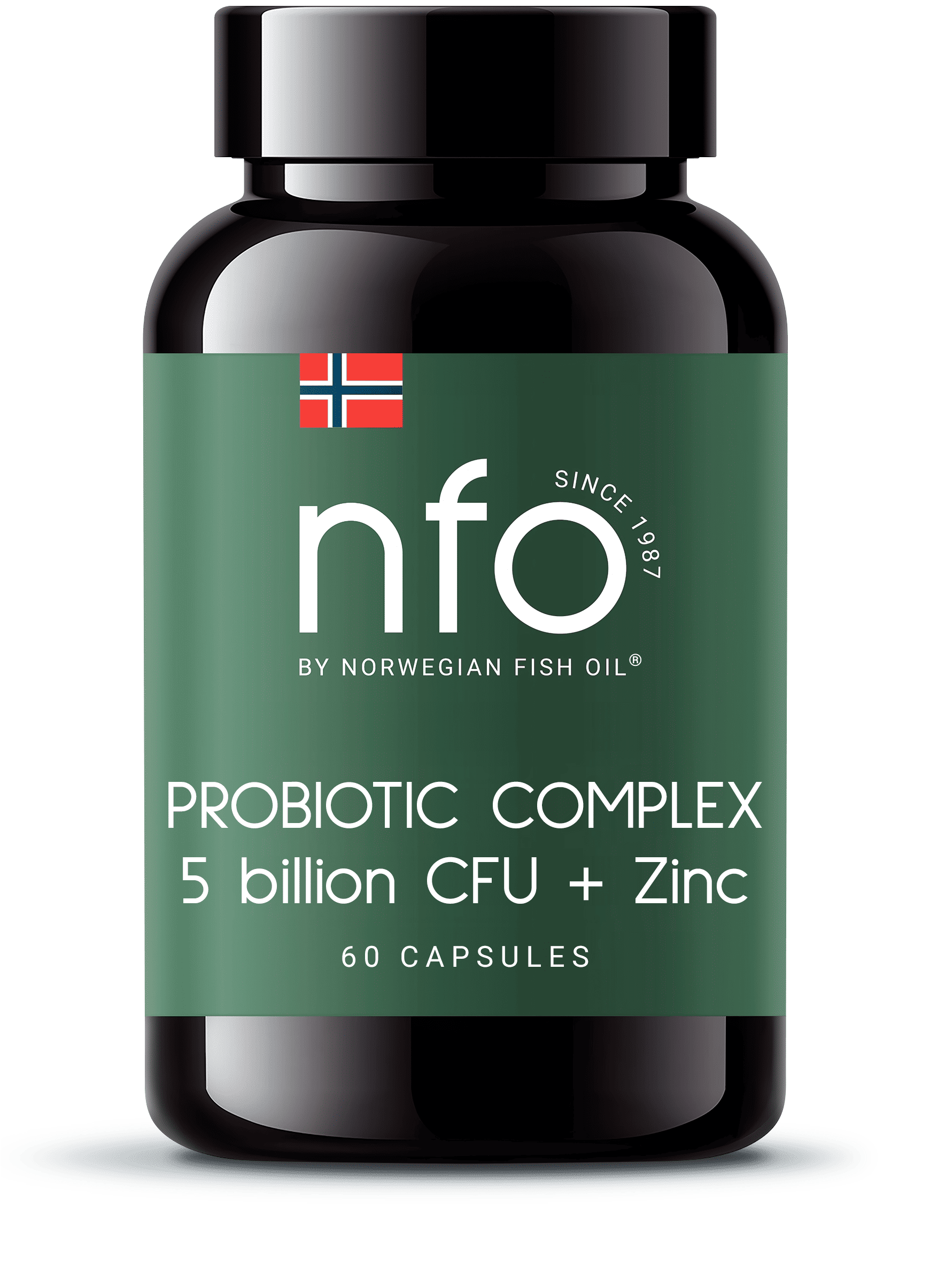 

NFO Probiotic Complex 5 billion CFU + Zinc капсулы 60 шт.