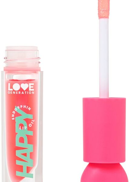 Масло для губ Love Generation Be happy Прозрачно-розовый Тон 01