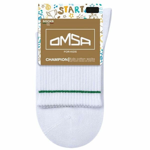 Носки детские Omsa Kids Gambaletto Calzino с высокой резинкой цвет: grigio/серый меланж, 35-38 р-р