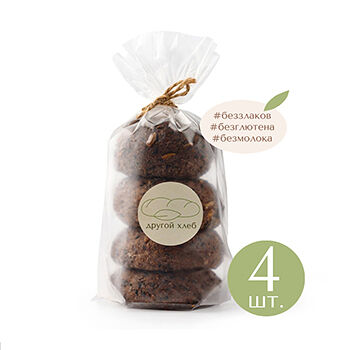 Кето-булочки Другой хлеб с семенами 4 шт