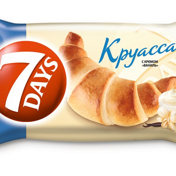 Круассан 7DAYS с кремом со вкусом 