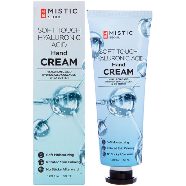 Mistic Крем для рук увлажняющий с гиалуроновой кислотой и коллагеном 50 мл