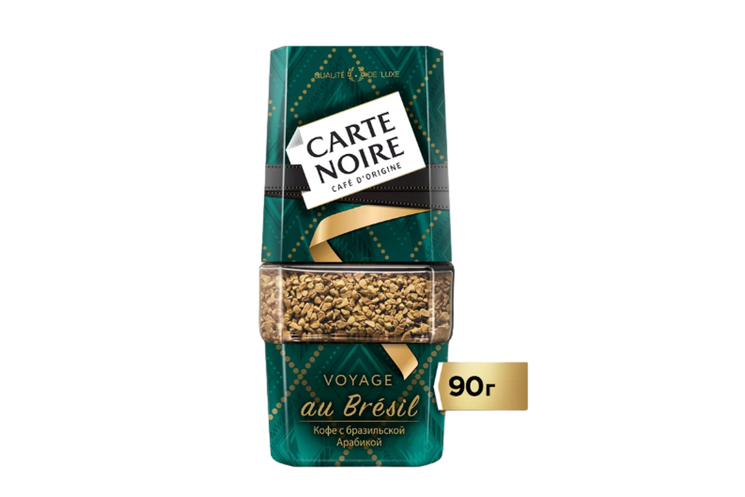 

Кофе растворимый Carte Noire Voyage Au Bresil 90 г