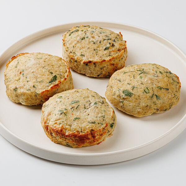 Котлеты по-албански из курицы запеченные, зам.(Продукт замороженный)