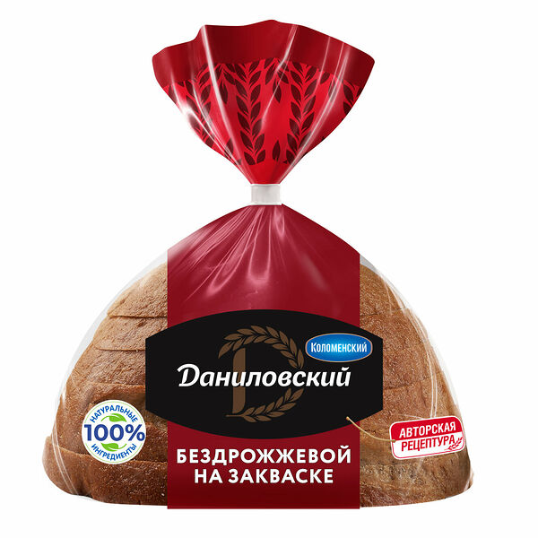 Хлеб бездрожжевой Коломенское Даниловский нарезка 300 г