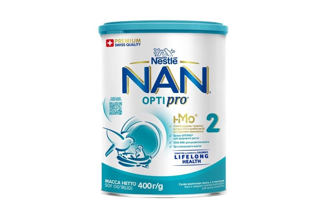 

Смесь молочная Nestle NAN Optipro 2 с 6 месяцев 400 г