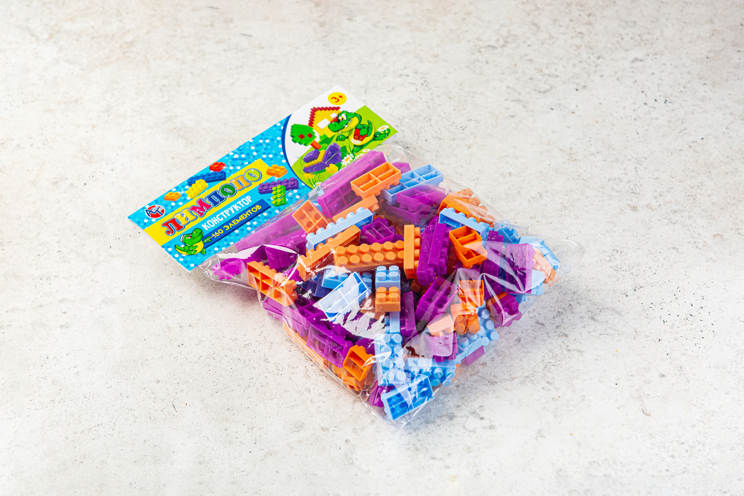 

Конструктор Алекс Тойз Лимпопо блочный мини 160 элементов в ассортименте 1шт