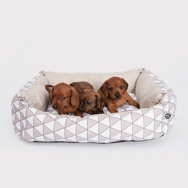 Лежак поплин Pet Hobby двусторонний, 58х46 см