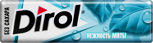 

Жевательная резинка Dirol Нежность мяты без сахара со вкусом мяты и ванили 13.6 г