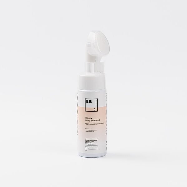 Пенка для умывания ВкусВилл противовоспалительная для жирной и комбинированной кожи с провитамином В5