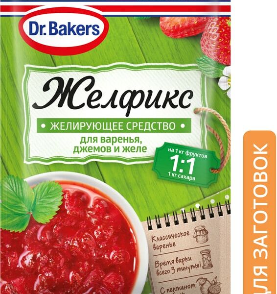 Заготовки Dr.Bakers Желфикс 1:1 домашние 20г