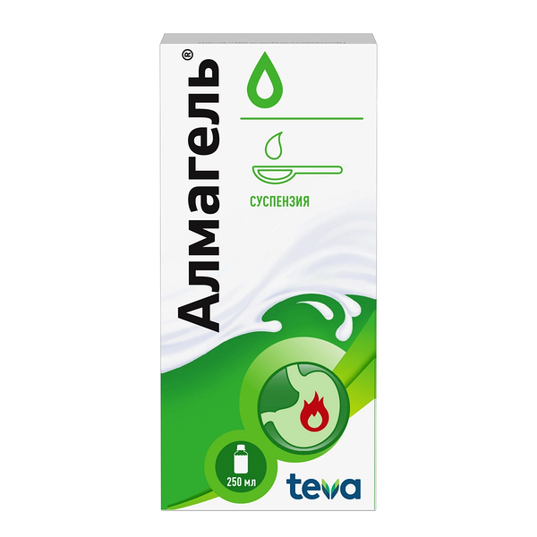 Алмагель суспензия для приема внутрь 250 мл
