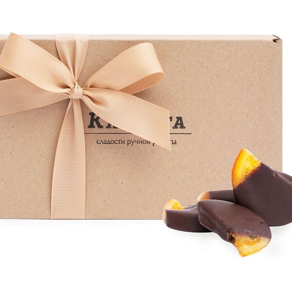 Коробка с дольками Апельсиновый вечер