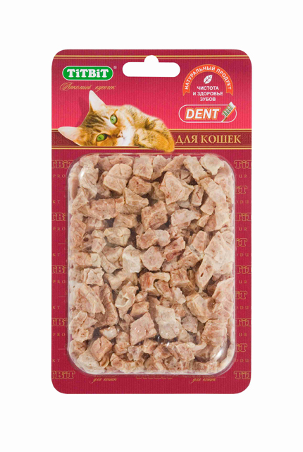 

Лакомство для кошек Titbit Легкое говяжье 12 г