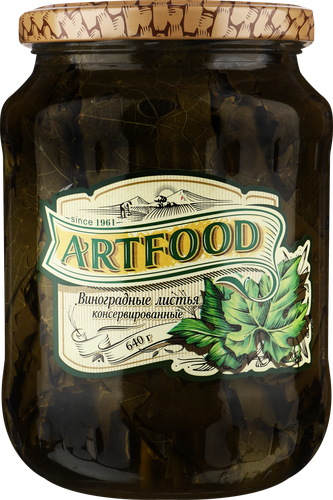 

Виноградные листья Artfood консервированные 720 мл