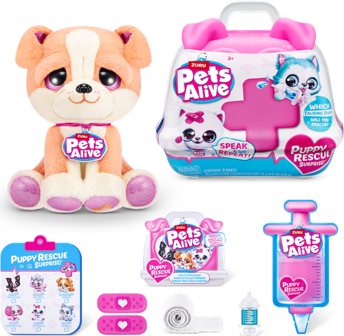 

Набор игровой Pets Alive «Ухаживай за питомцем» со звуковыми эффектами 8 шт.