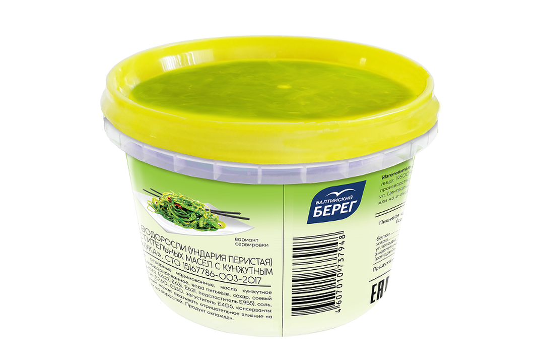 

Салат Чука с кунжутным маслом, Балтийский Берег 250 г
