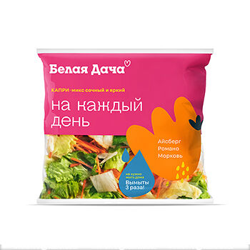 Смесь «Капри» из свежих овощей 140г, Белая Дача, Россия