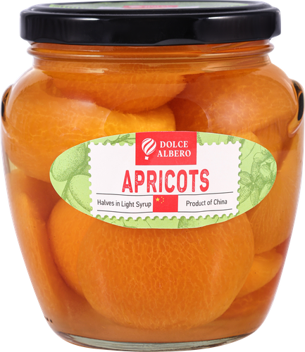 

Абрикосы Dolce Albero половинки в легком сиропе 580 мл