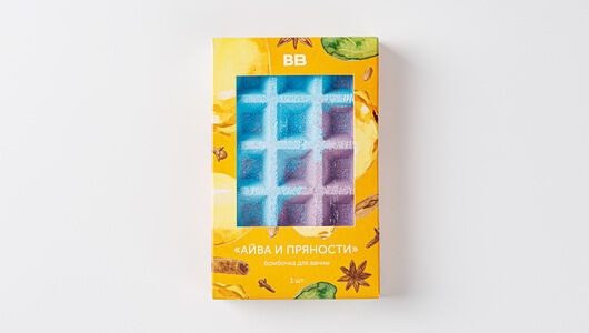 Бомбочка для ванны Айва и пряности