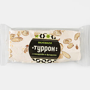 Туррон с миндалем и фундуком