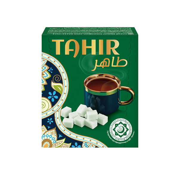 Сахар кусковой Tahir белый (халяль) 500г, Россия