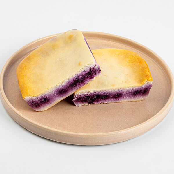 Запеканка творожная с черникой