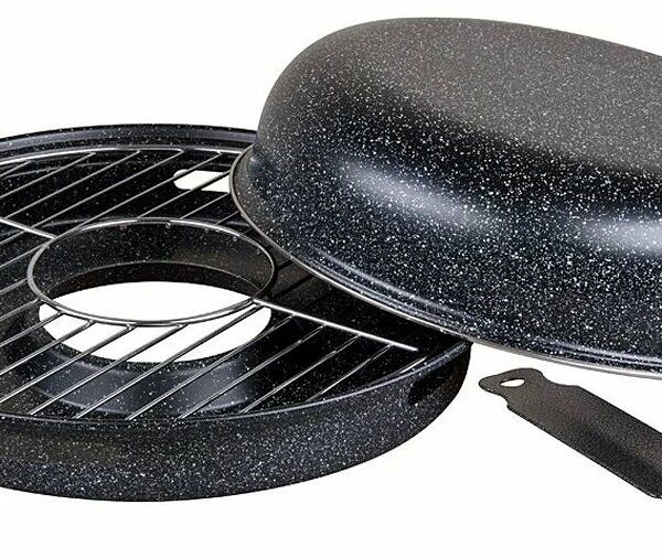 Сковорода гриль-газ Satoshi углеродистая сталь, 33 см