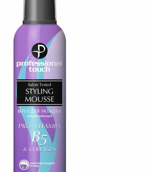 Мусс для волос Professional Touch vitamin b5 collagen