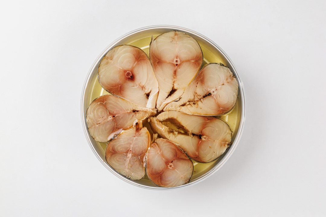 

Скумбрия ВкусВилл кусочки пряного посола в масле 400 г