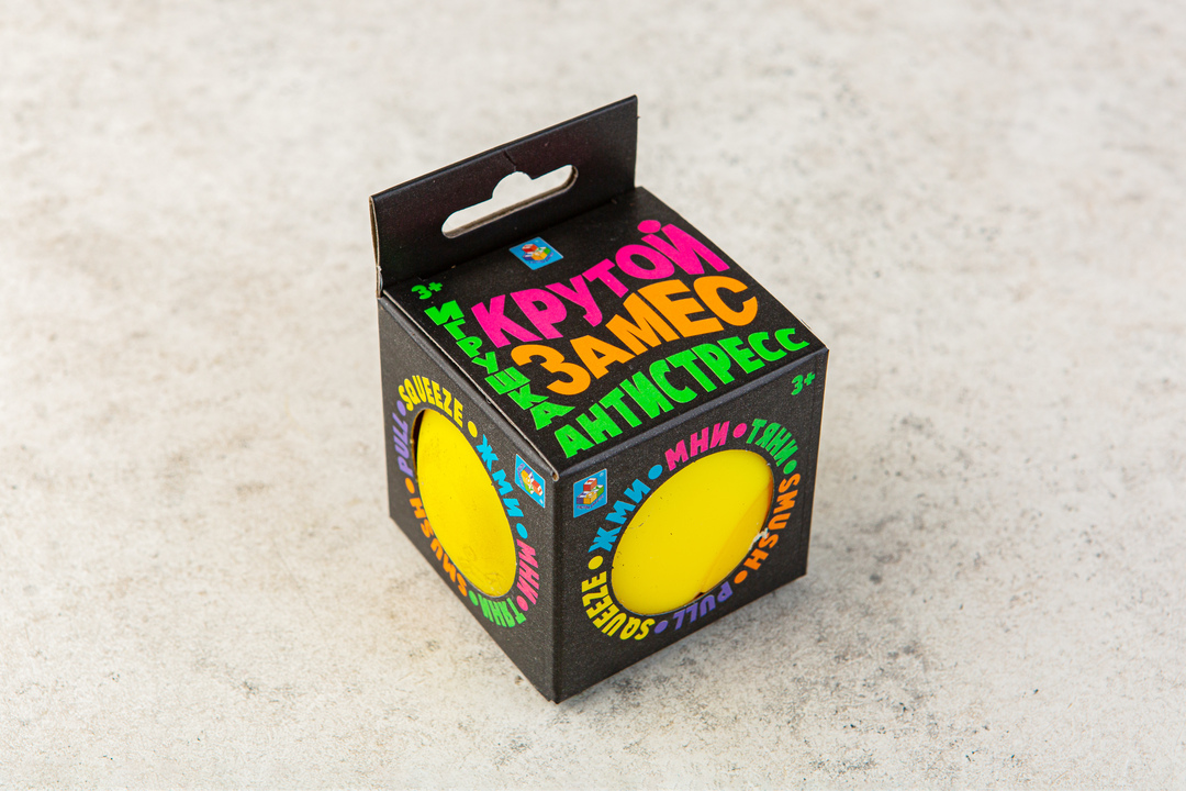 

Игрушка-антистресс Шар 7 см., в ассортименте