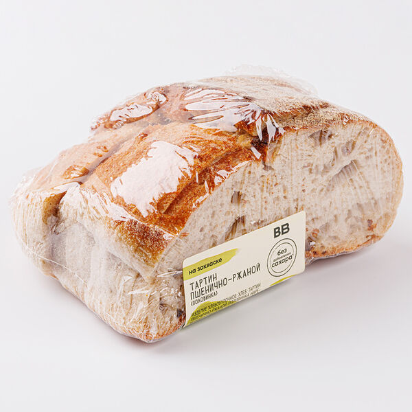 Тартин пшенично-ржаной, половинка