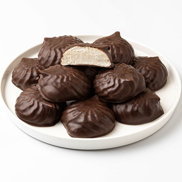 Зефир Вкусвилл классический в шоколадной глазури 350г