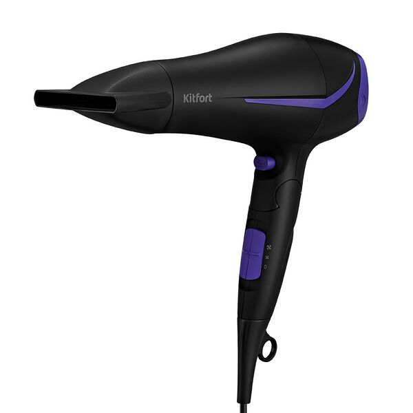 Фен Kitfort КТ-3230-1 2200 Вт фиолетовый, черный