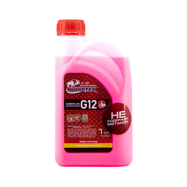 NORDTEC ANTIFREEZE G12  красный 1 кг