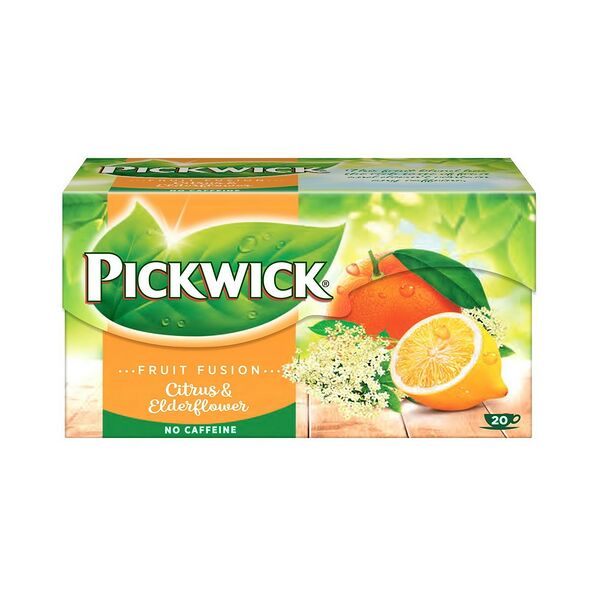Чайный напиток ароматиз пак PICKWICK CITRUS&ELDERFLOWER 20штx2г