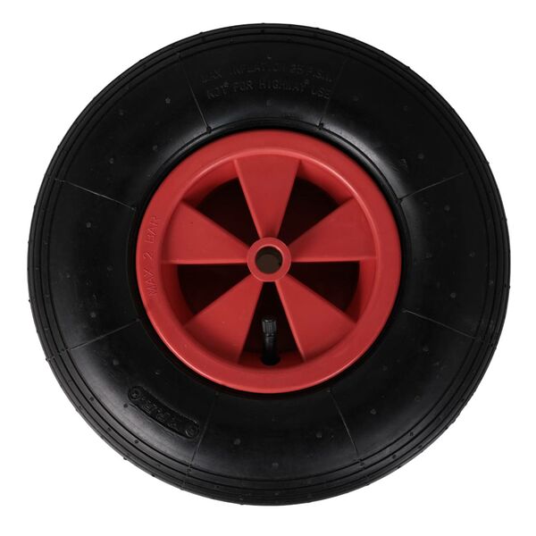 Колесо для тачки пневматическое 350-6, 33 см